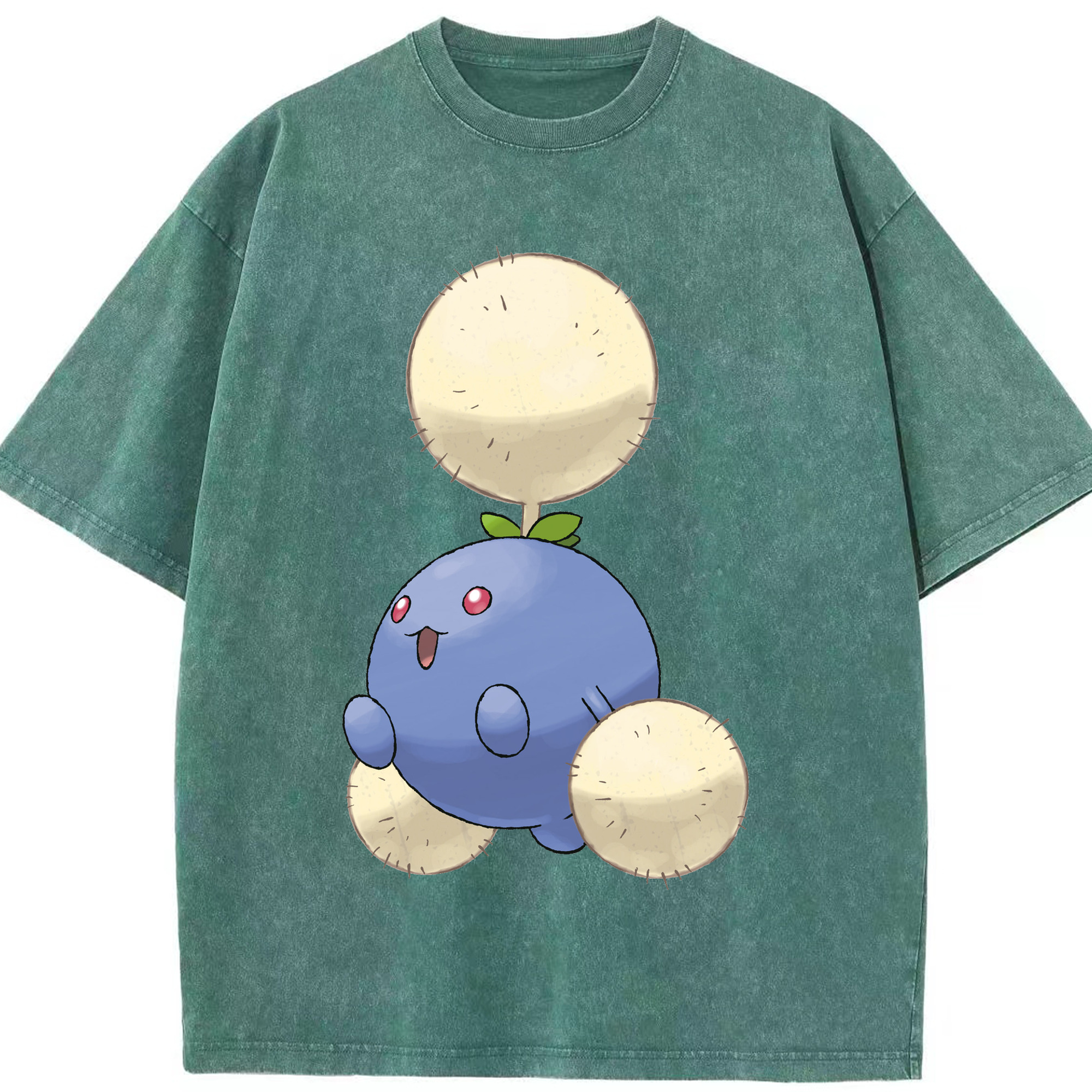 （画像用） ポケットモンスター Pokémon 綿100% ヴィンテージ風 半袖Tシャツ（フロントプリント）
